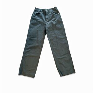 NWT Dark Greenish gray Wide-Leg Pants